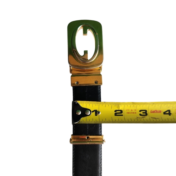 GUCCI Iconic Reversible Black and Brown Belt Size 29 - Picture 14 of 16